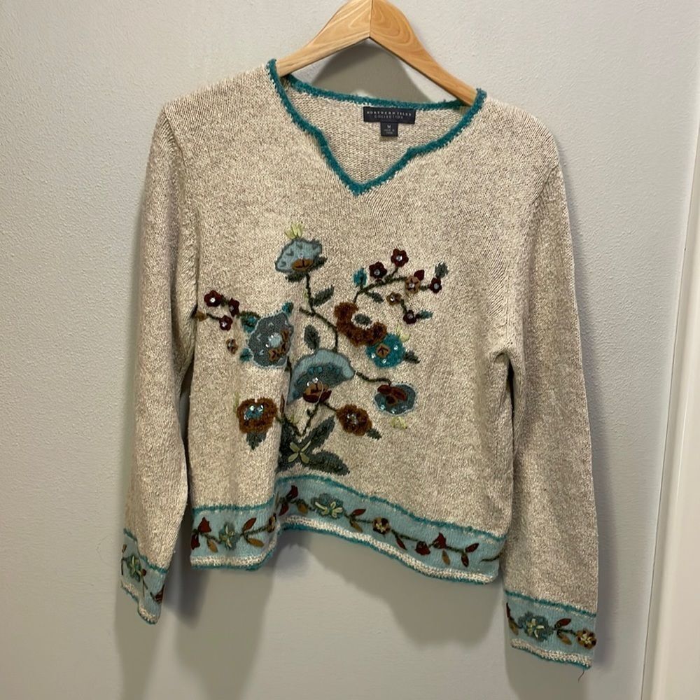 Northern Isles woman’s gorgeous sweater
